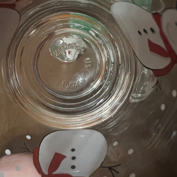 Snowman DOF Glasses Set of Four 12 Oz Made in Turkey Nantucket With Box - Picture 8 of 15